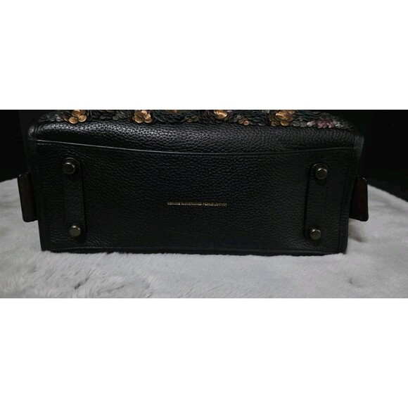 Coach 1941 Rogue Sequins 35613 Black / Multi Leather Handbag  NWT - Picture 9 of 11